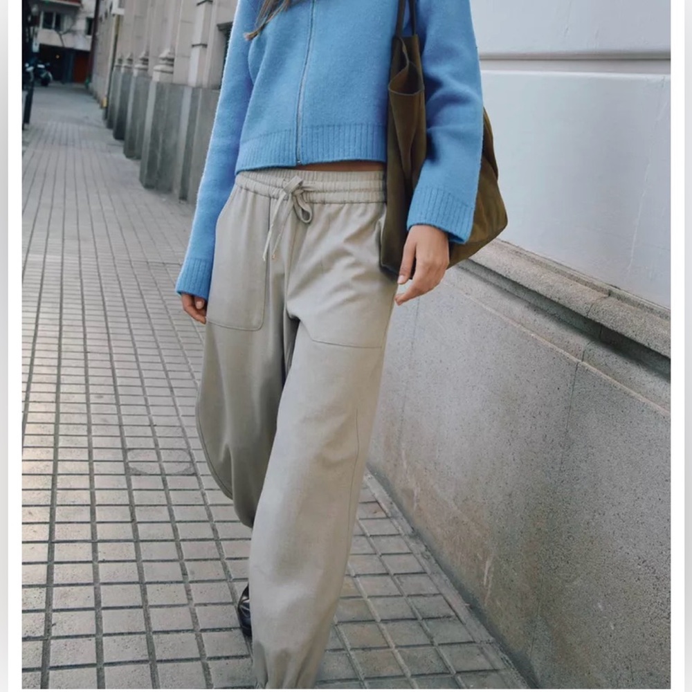 ZARA Drawstring Pants